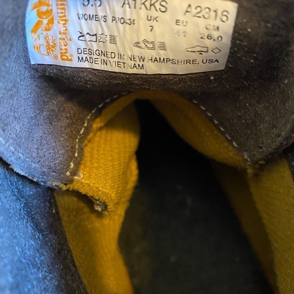 TIMBERLAND PRO® HIGHTOWER 6” ALLOY TOE WORK BOOTS 9.5 - Picture 9 of 11